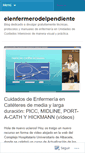 Mobile Screenshot of elenfermerodelpendiente.com